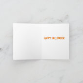 Cartes Pour Fêtes Annuelles Citrouilles d'Halloween (Intérieur)