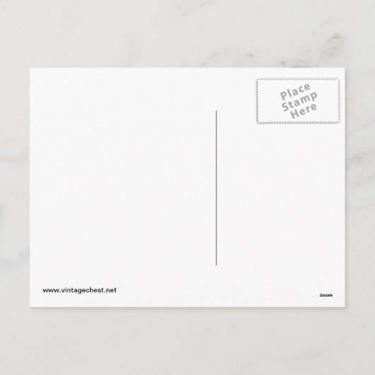 Cartes Pour Fêtes Annuelles Clapsaddle : The Night Before Christmas (Dos)