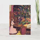 Cartes Pour Fêtes Annuelles Clara et Nutcracker (Devant)