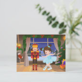 Cartes Pour Fêtes Annuelles Clara et Nutcracker le Stahlbaum House (Debout devant)