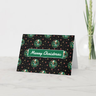 Cartes Pour Fêtes Annuelles Clark Griswold Motif de la couronne de Noël