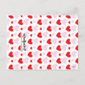 Cartes Pour Fêtes Annuelles Classe Bunny Cute Valentines (Dos)