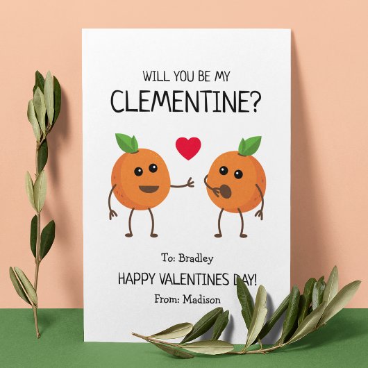 Cartes Pour Fêtes Annuelles Classe Cute Valentines Enfants