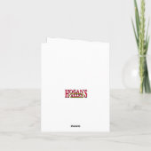 Cartes Pour Fêtes Annuelles Classic Chic Young Christmas Card (Dos)