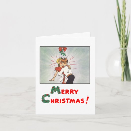 Cartes Pour Fêtes Annuelles Classic Chic Young Christmas Card (Devant)