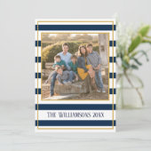 Cartes Pour Fêtes Annuelles Classic de la Marine (Debout devant)