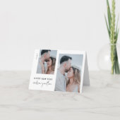 Cartes Pour Fêtes Annuelles Classic New Year with Photo Folded (Devant)