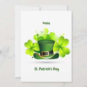 Cartes Pour Fêtes Annuelles Classique de la Saint-Patrick