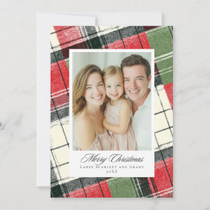 Cartes Pour Fêtes Annuelles Classique de Noël pâle
