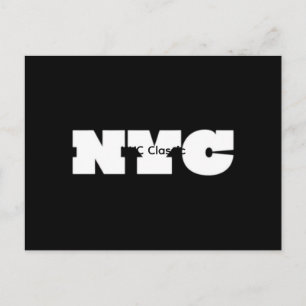 Cartes Pour Fêtes Annuelles Classique de NYC 