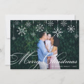 Cartes Pour Fêtes Annuelles Classique | Joyeuse photo de Noël (Devant)