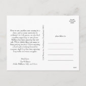 Cartes Pour Fêtes Annuelles Classique Simple Joyeux Noël Grande Photo (Dos)