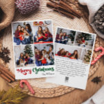 Cartes Pour Fêtes Annuelles Classique Simple Joyeux Noël Vertical 7 Photo<br><div class="desc">Célébrez la saison avec cette carte de vacances unique, simple Joyeux Noël vertical 7 photo avec une touche de charme vintage. Le design minimaliste présente une élégante palette de couleurs rouge et verte, évoquant l'esprit cosy de l'hiver. Son attrait moderne et ludique, associé à la formulation traditionnelle, crée un équilibre...</div>