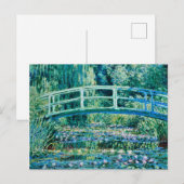 Cartes Pour Fêtes Annuelles Claude Monet (Devant / Derrière)