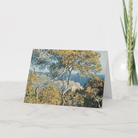 Cartes Pour Fêtes Annuelles Claude Monet - Bordighera (Devant)