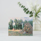 Cartes Pour Fêtes Annuelles Claude Monet - Haystacks (Debout devant)