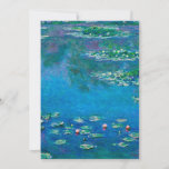 Cartes Pour Fêtes Annuelles Claude Monet - Lilies d'eau 1906<br><div class="desc">Claude Monet - Water Lilies 1906. La célèbre peinture artistique.</div>