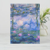 Cartes Pour Fêtes Annuelles Claude Monet - Lys à eau, 1916 (Debout devant)