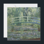 Cartes Pour Fêtes Annuelles Claude Monet - Nappes D'Eau Et Pont Japonais<br><div class="desc">Claude Monet - Nappes D'Eau Et Pont Japonais</div>