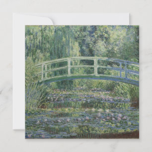 Cartes Pour Fêtes Annuelles Claude Monet - Nappes D'Eau Et Pont Japonais