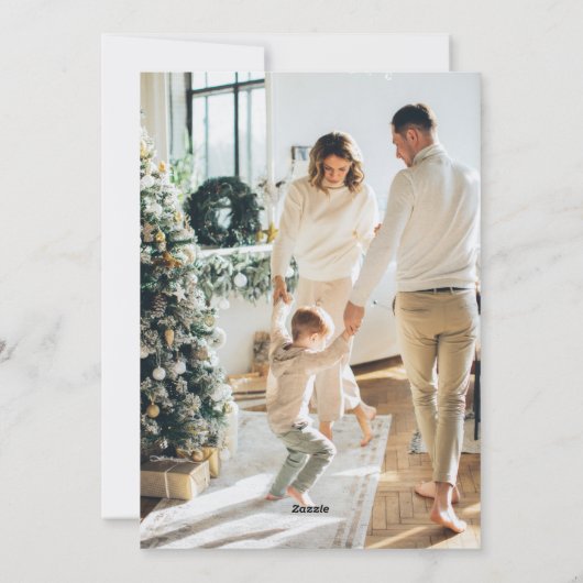 Cartes Pour Fêtes Annuelles Clause Retro Super Joyeux Noël Santa (Dos)