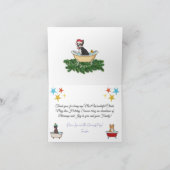 Cartes Pour Fêtes Annuelles Cleanest Pup LLC (Intérieur)