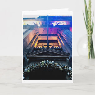 Cartes Pour Fêtes Annuelles Cleveland Architecture at Christmas Greeting Card