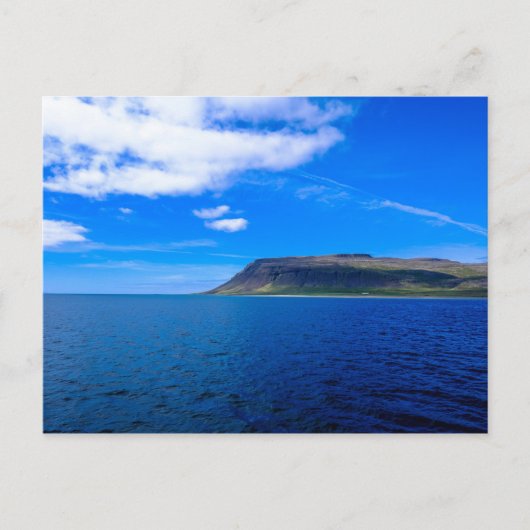 Cartes Pour Fêtes Annuelles Cliff Brown près de la mer (Devant)