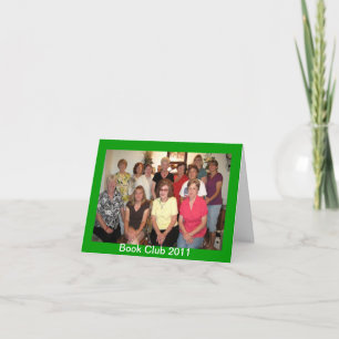 Cartes Pour Fêtes Annuelles Club de lecture