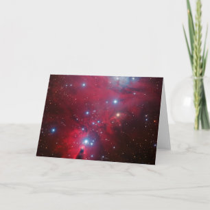 Cartes Pour Fêtes Annuelles Cluster d'étoiles de Noël