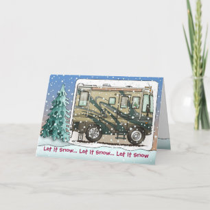 Cartes Pour Fêtes Annuelles Coach Home Motorhome