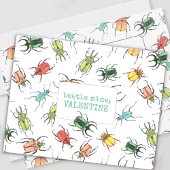 Cartes Pour Fêtes Annuelles Coccinelle Mine Amour Saint-Valentin
