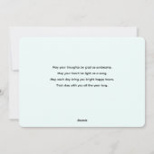 Cartes Pour Fêtes Annuelles Cochon de la Saint-Patrick vert mignon (Dos)