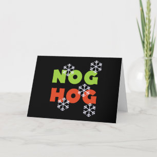 Cartes Pour Fêtes Annuelles Cochon de noeud