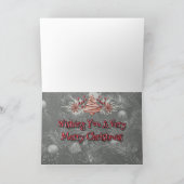 Cartes Pour Fêtes Annuelles Cochon d'Inde Pain d'Épice (Intérieur)