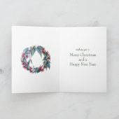 Cartes Pour Fêtes Annuelles Cockatoo blanc présente Joyeux Noël (Intérieur)