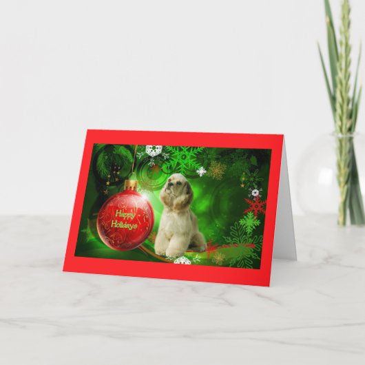 Cartes Pour Fêtes Annuelles Cocker Spaniel Christmas (Devant)