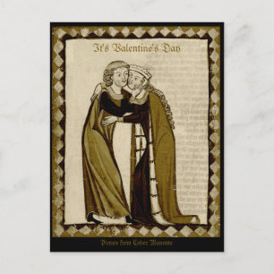 Cartes Pour Fêtes Annuelles Codex Manesse CC0035 Valentine