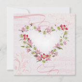 Cartes Pour Fêtes Annuelles Cœur (Devant)