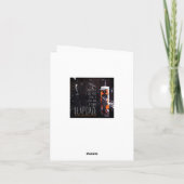 Cartes Pour Fêtes Annuelles coeur anatomique (Dos)