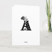 Cartes Pour Fêtes Annuelles Coeur arc-en-ciel en main avec étoiles (Dos)