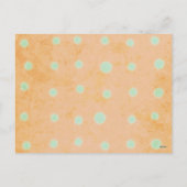 Cartes Pour Fêtes Annuelles Coeur bleu 14 février (Dos)