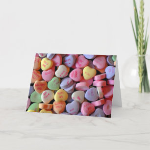 Cartes Pour Fêtes Annuelles Coeur bonbon