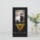 CARTES POUR FÊTES ANNUELLES COEUR CELTIQUE (Debout devant)