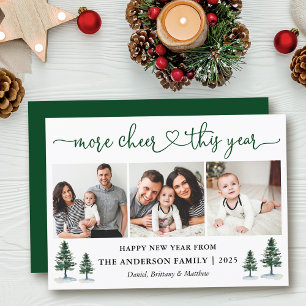 Cartes Pour Fêtes Annuelles Coeur de calligraphie Plus Cheveux 3 pins photo