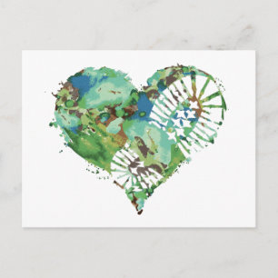 Cartes Pour Fêtes Annuelles coeur de démarrage