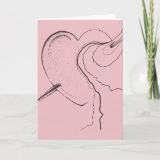 Cartes Pour Fêtes Annuelles coeur fondu