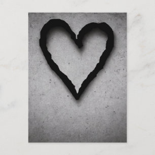 Cartes Pour Fêtes Annuelles Coeur gauche, no 01