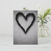 Cartes Pour Fêtes Annuelles Coeur gauche, no 01 (Debout devant)