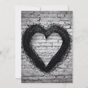 Cartes Pour Fêtes Annuelles Coeur gauche, no 02